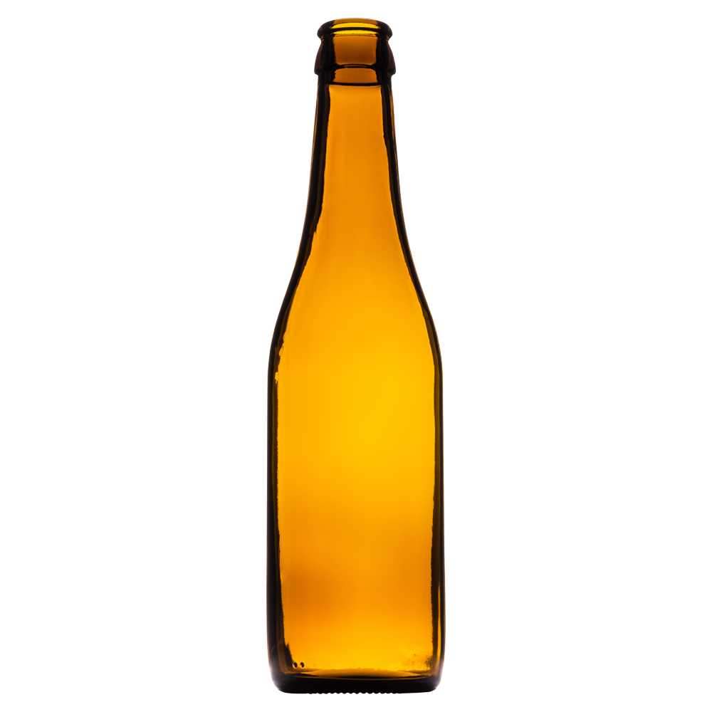 330ml Amber Vichy Lightweight Glass Beer Bottle