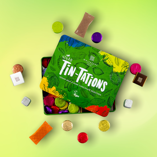 NEW! Vegan Tin-Tations selection tin