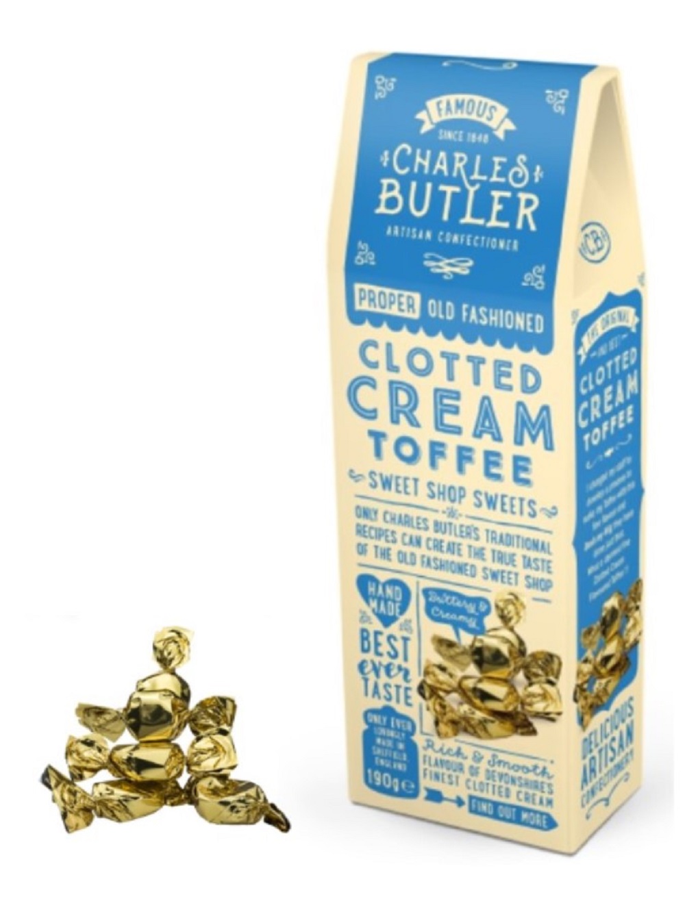 Clotted Cream Toffee 190g