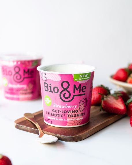 Bio&Me Strawberry Gut-Loving Prebiotic Yoghurt
