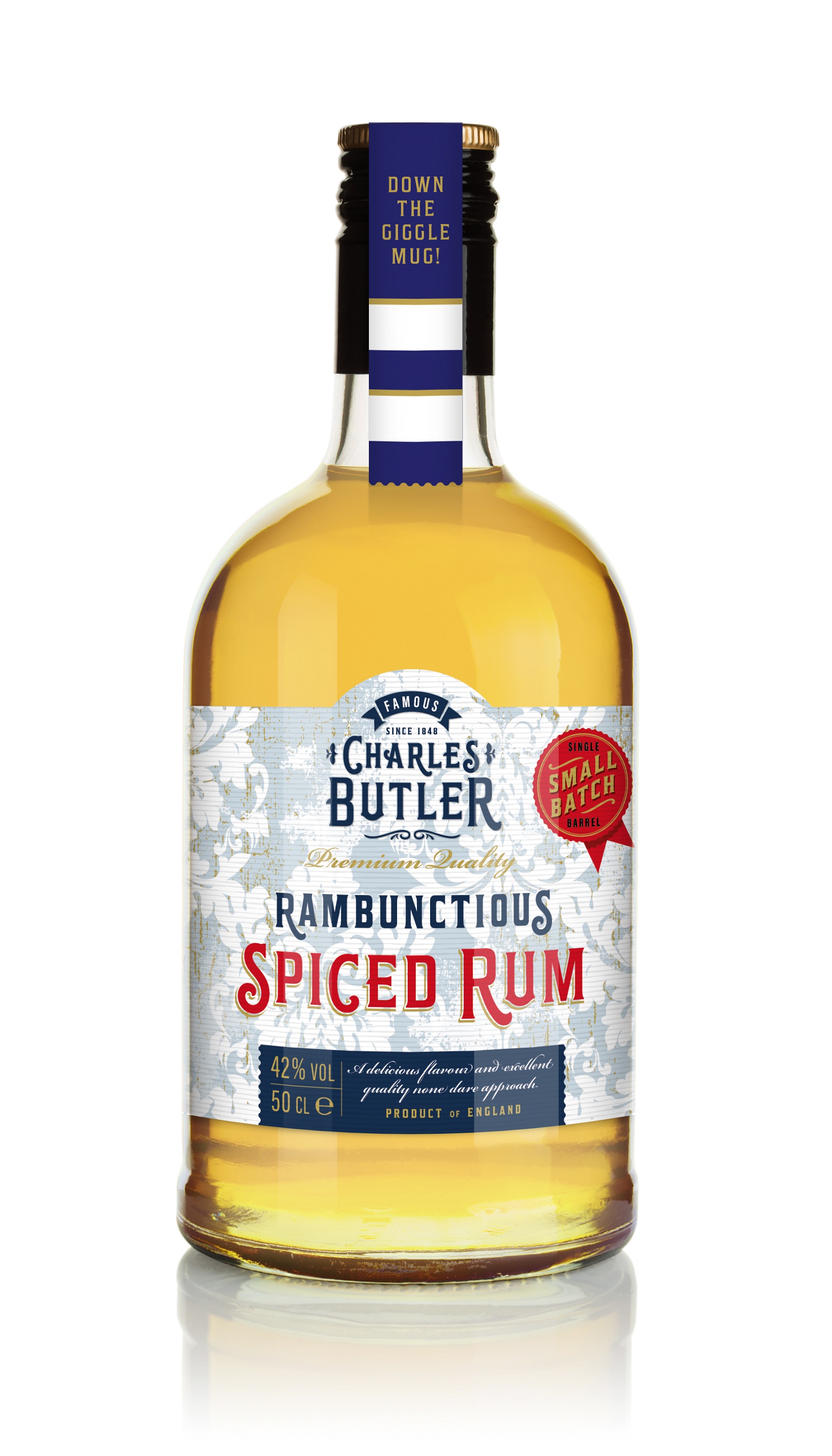 Rambunctious Spiced Rum 50 CL 42% ABV