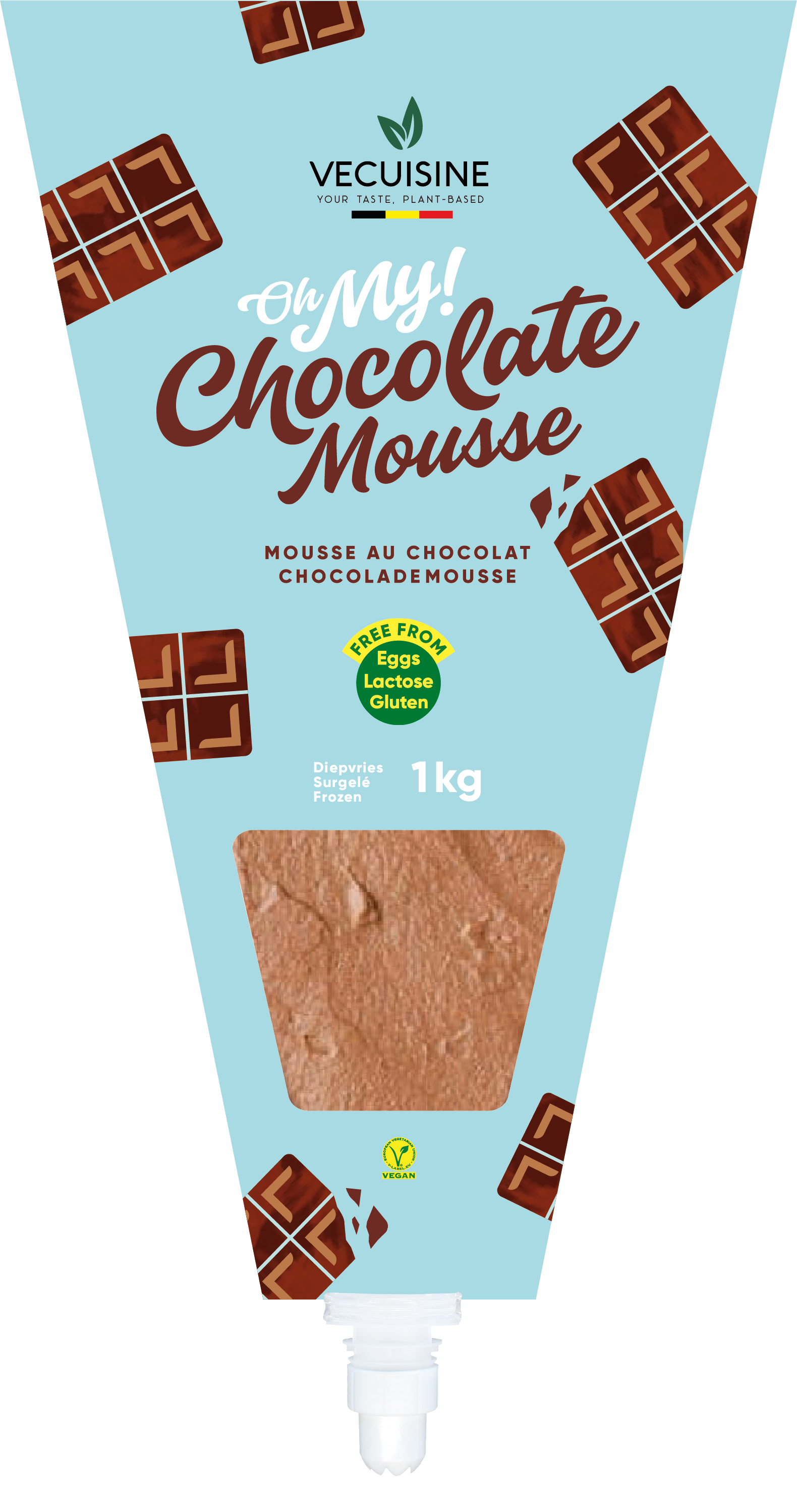 Free From & Plant-based CHOCOLATE MOUSSE