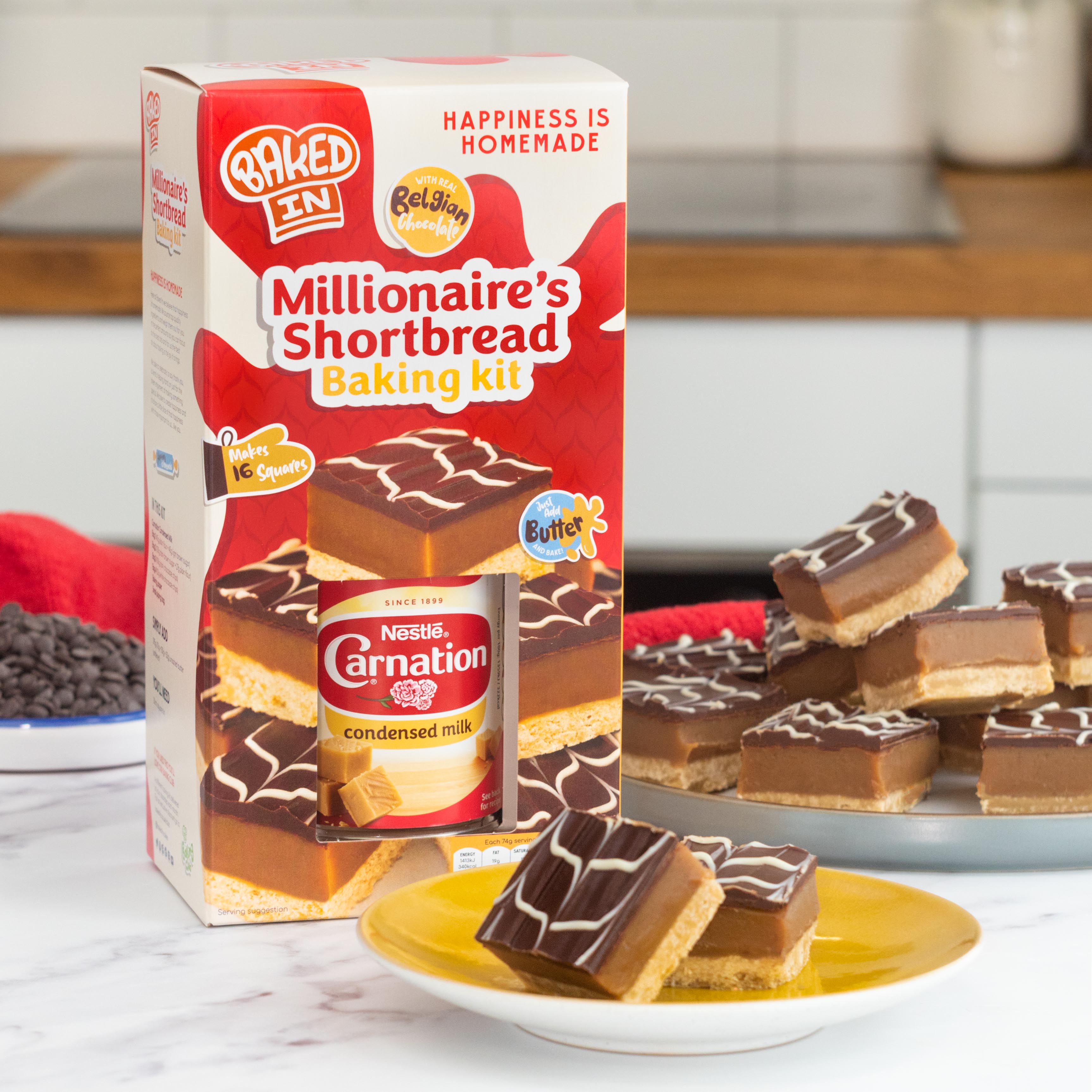 Nestle Millionaire Shortbread Baking Kit