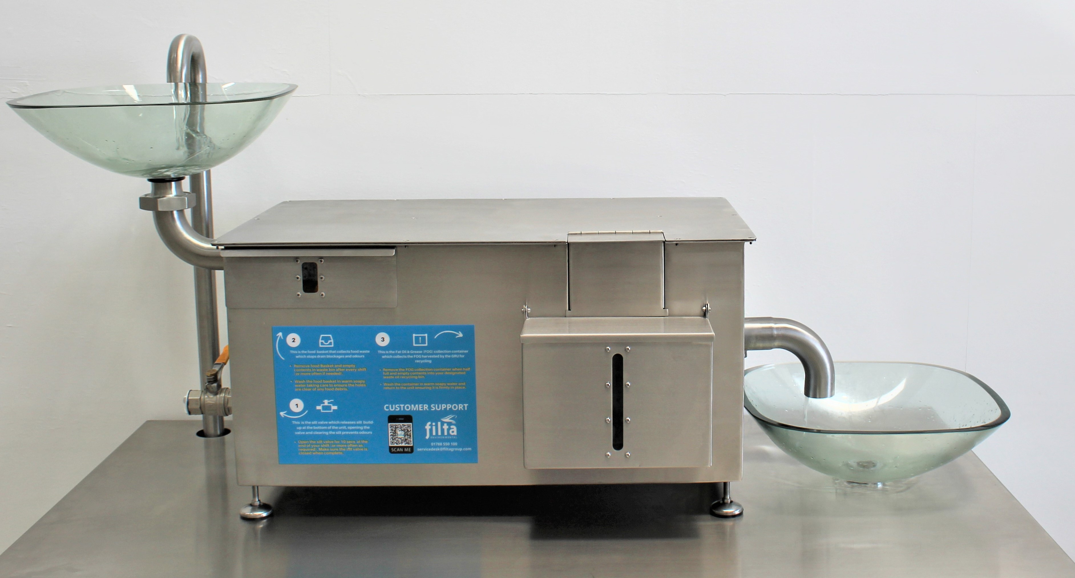 FiltaFOG Cyclone automatic grease recovery unit (grease traps)