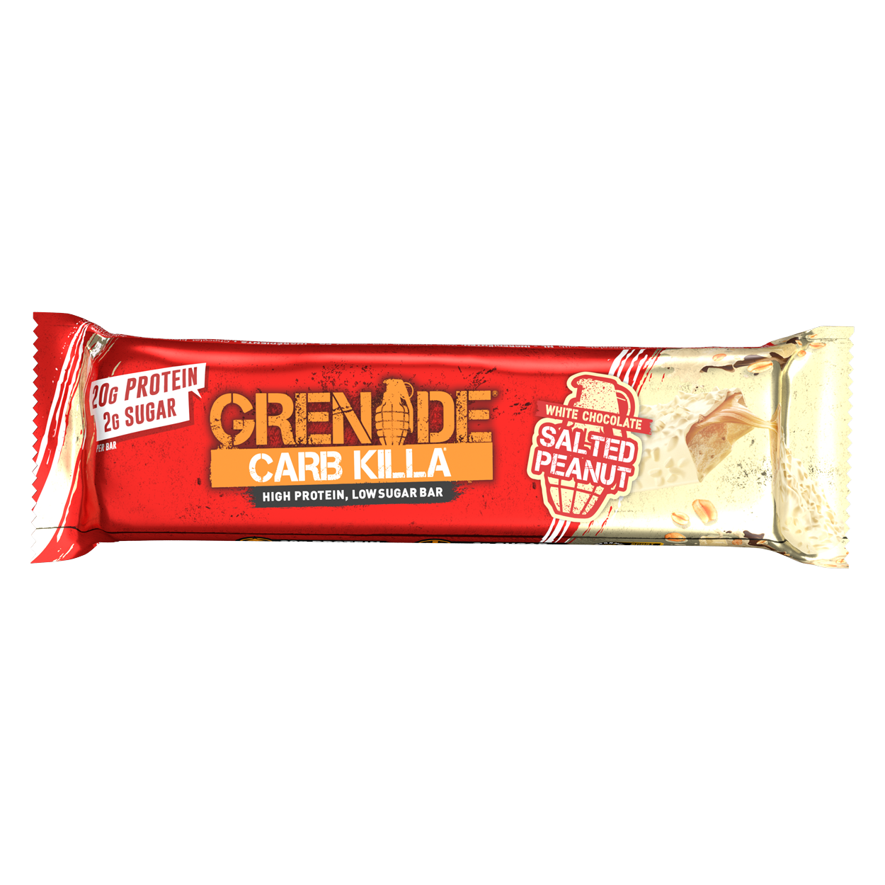 Grenade Protein Bars - White Chocolate Salted Peanut