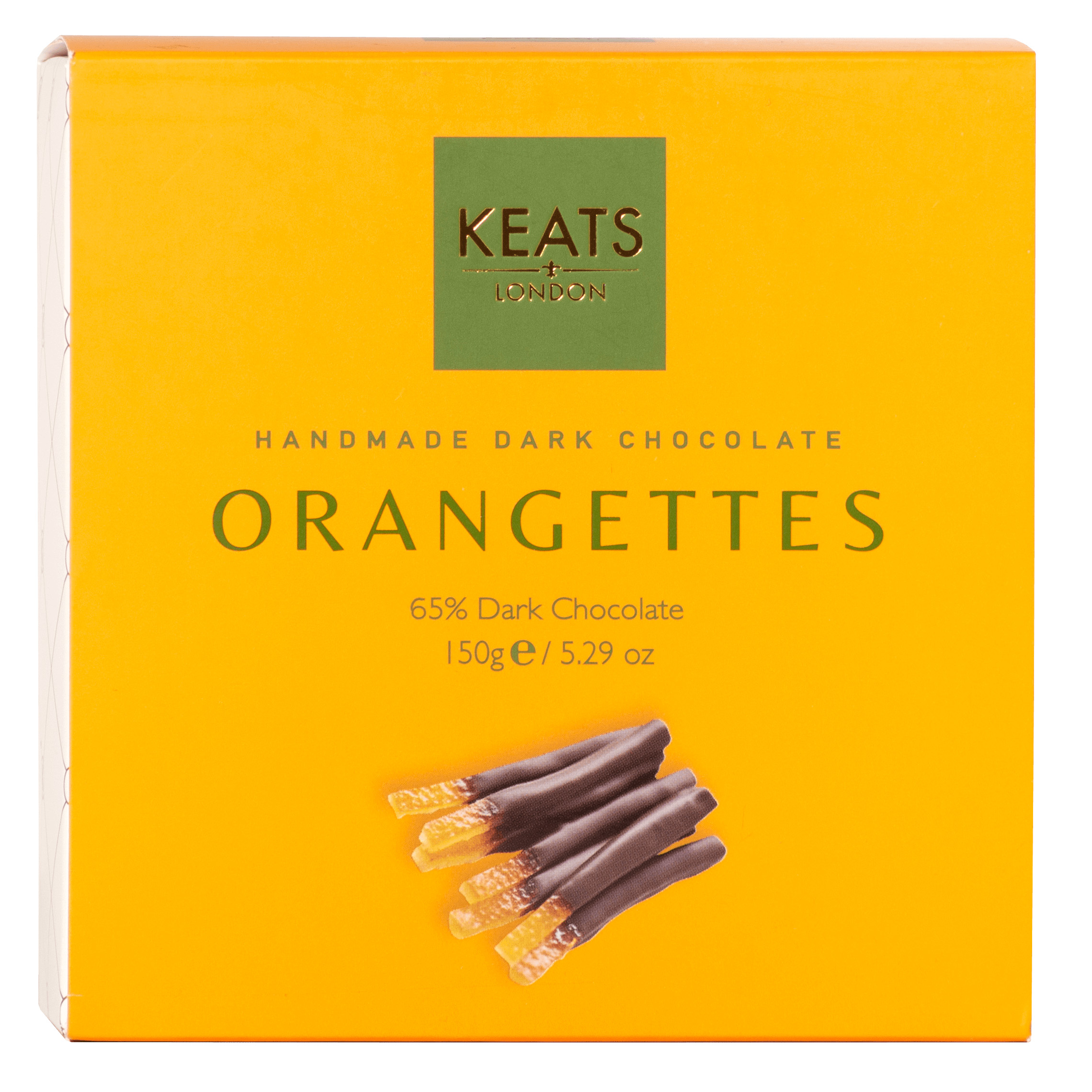 Keats Dark Chocolate Orangettes Gift Box 150g
