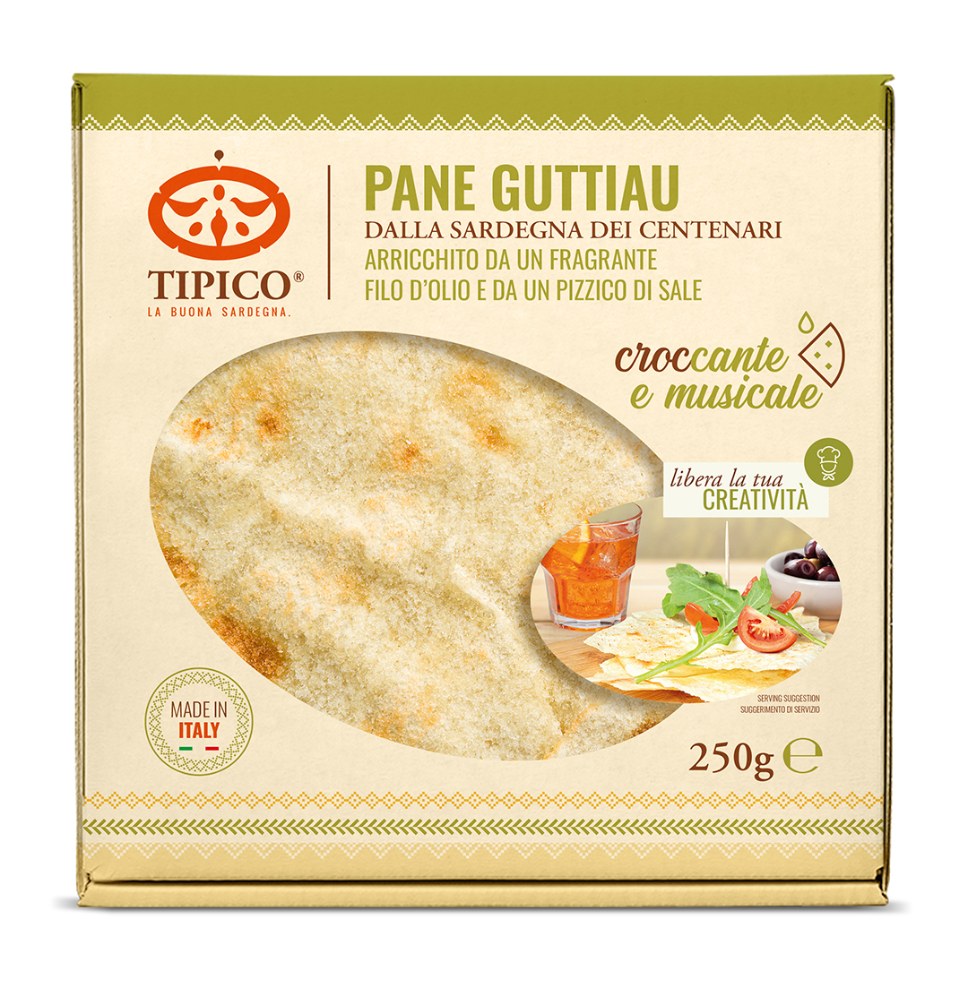 Pane Guttiau - crispy flatbread with olive oil and salt