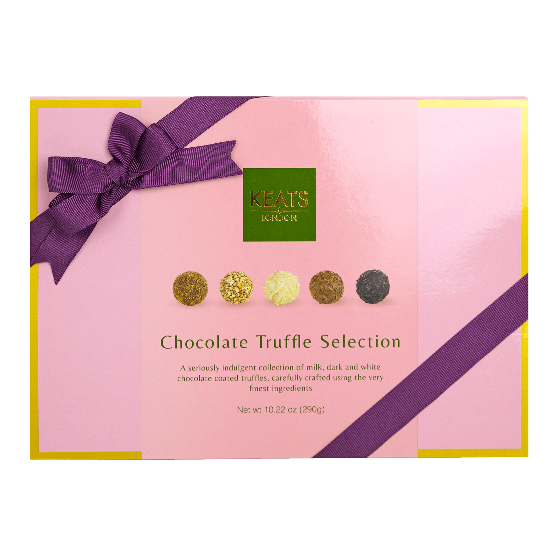 Milk, Dark and White Chocolate Truffle Selection, 24 pieces
