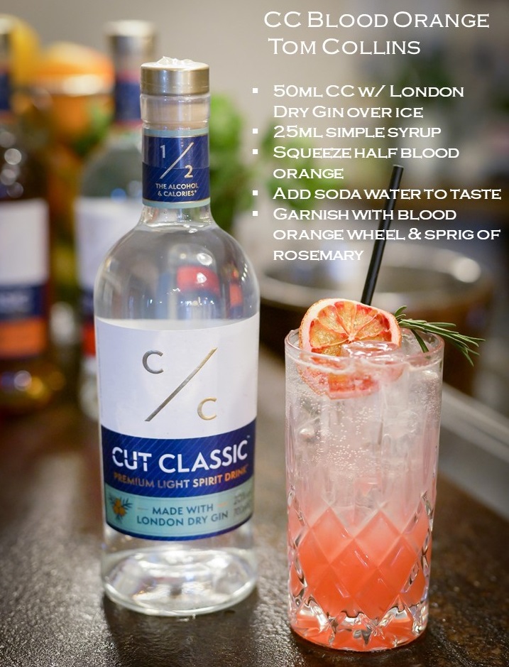 Cut Classic made with London Dry Gin