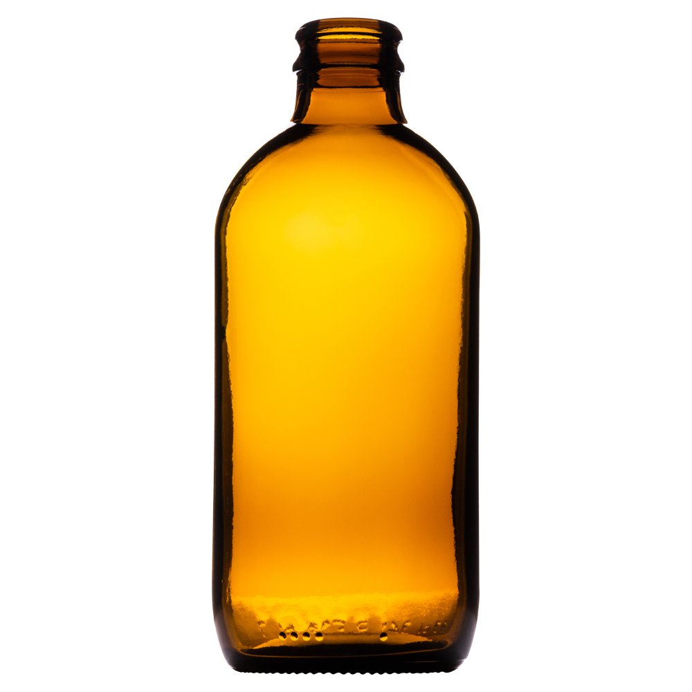 330ml Amber Stubby Glass Beer Bottle