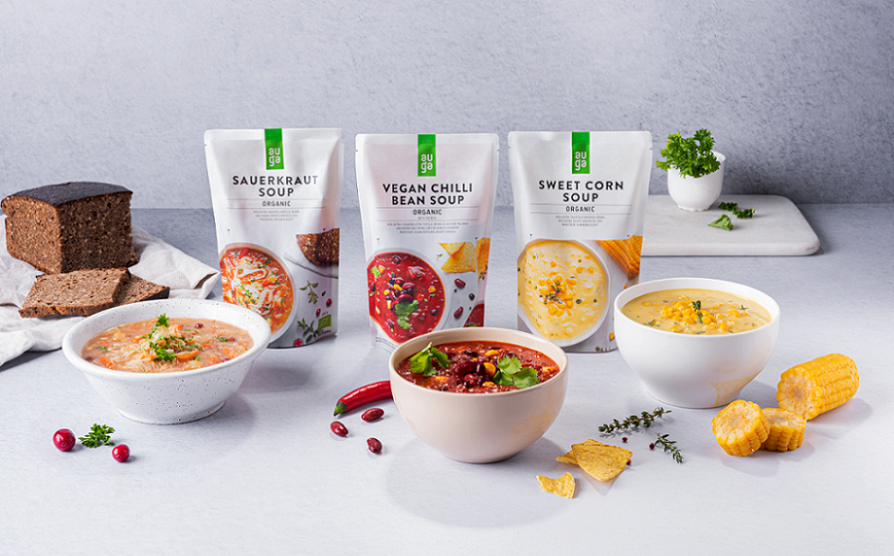 Organic ready to eat soups