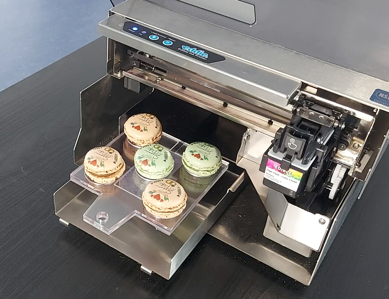 Eddie – Edible Ink Printer for Easy Direct-to-Food Printing