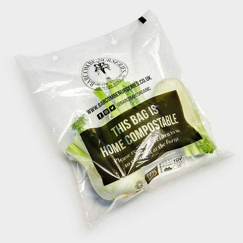 Compostable Open Bag - Wicketed