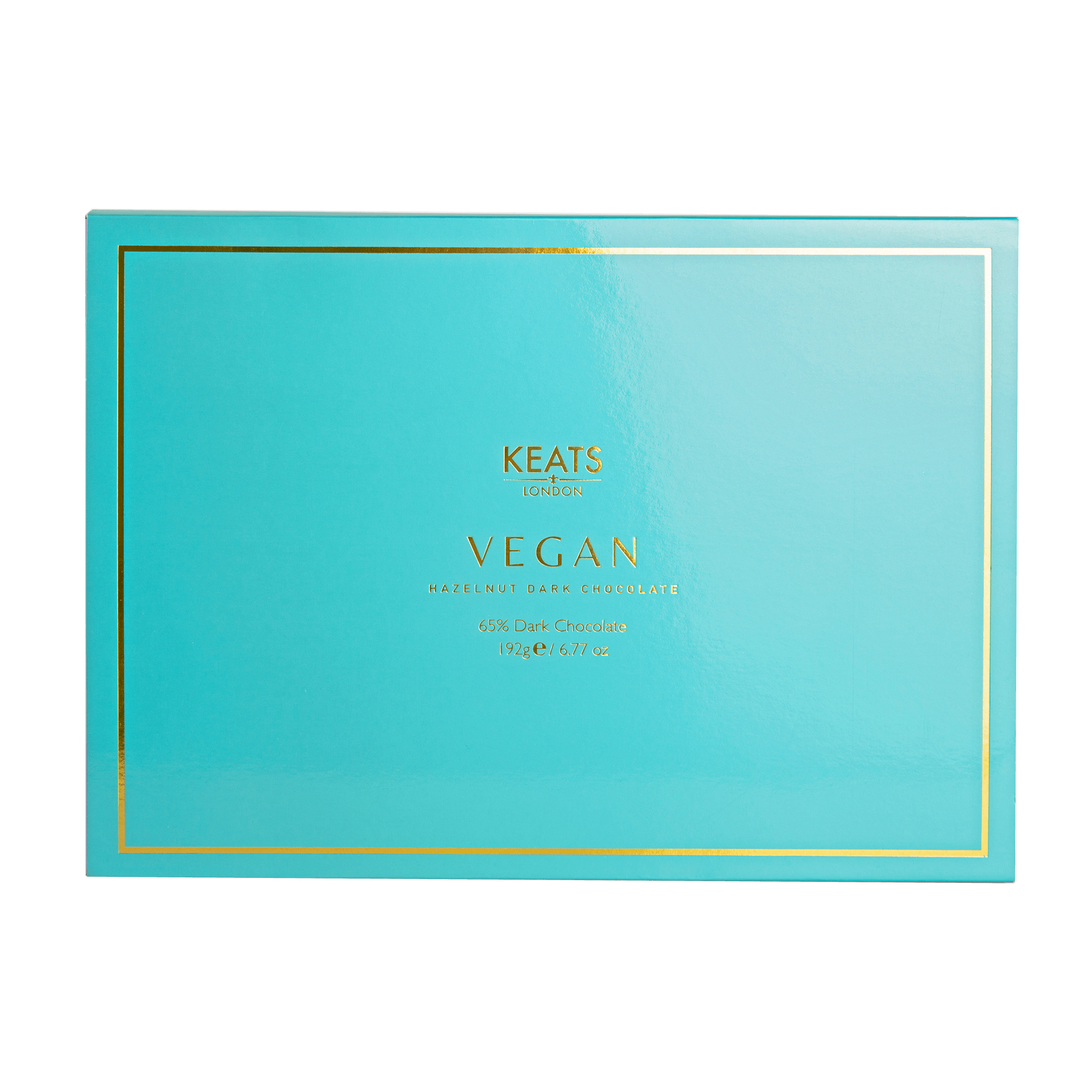 Keats Vegan Hazelnut Dark Chocolates Gift Box 192g