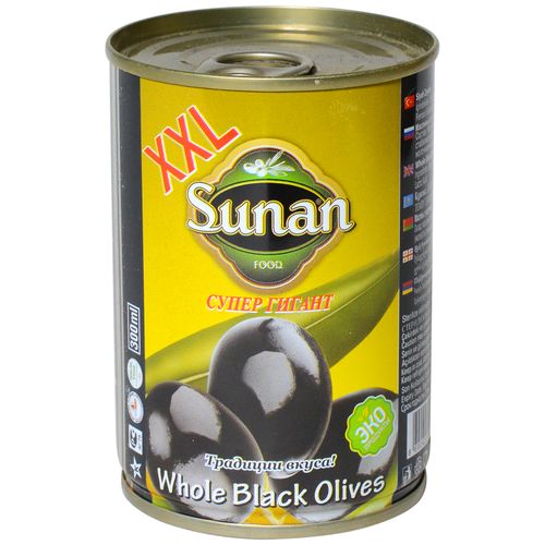 CANNED, XXL WHOLE BLACK OLIVE