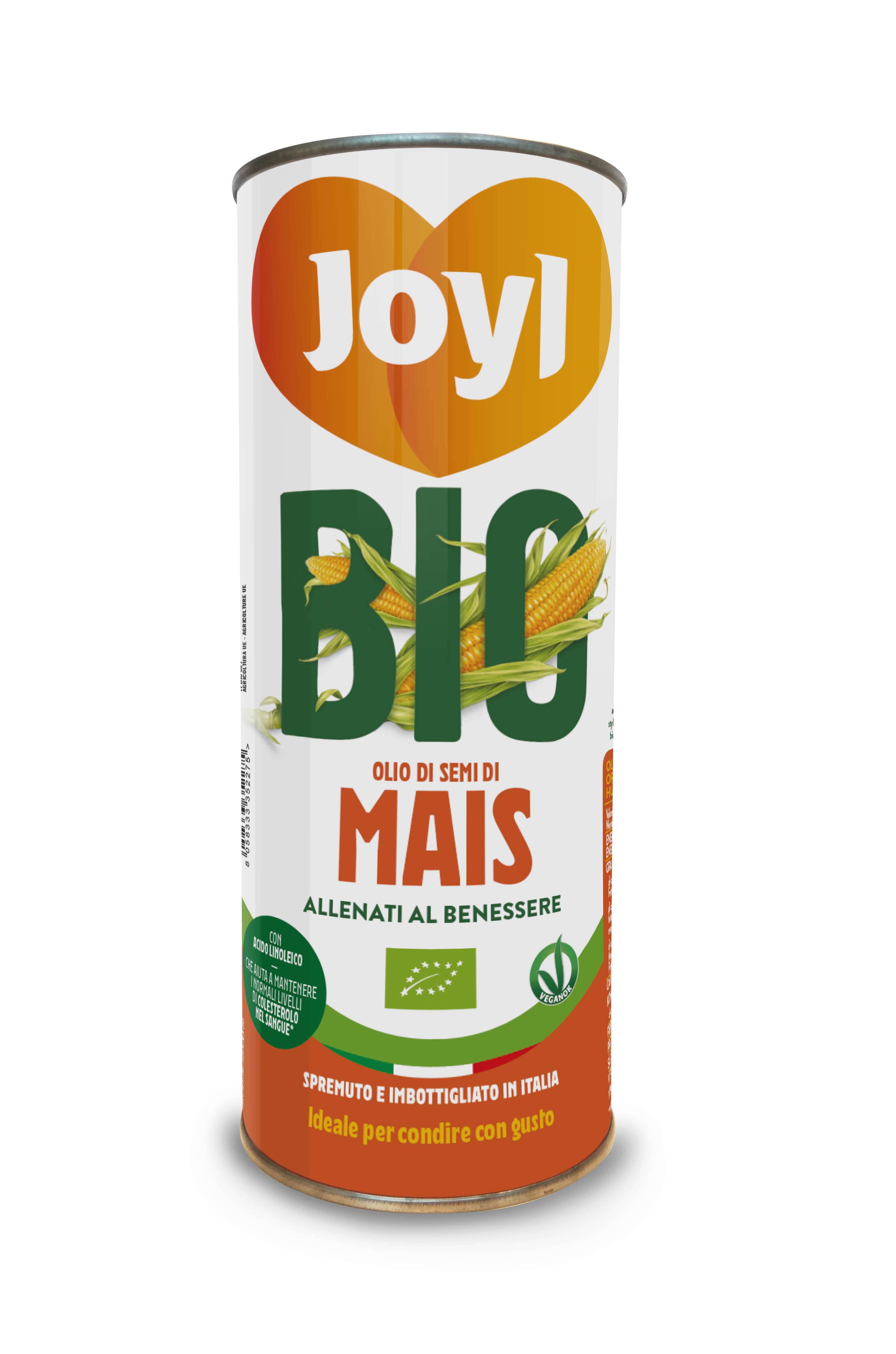 Joyl organic corn oil 900 ml