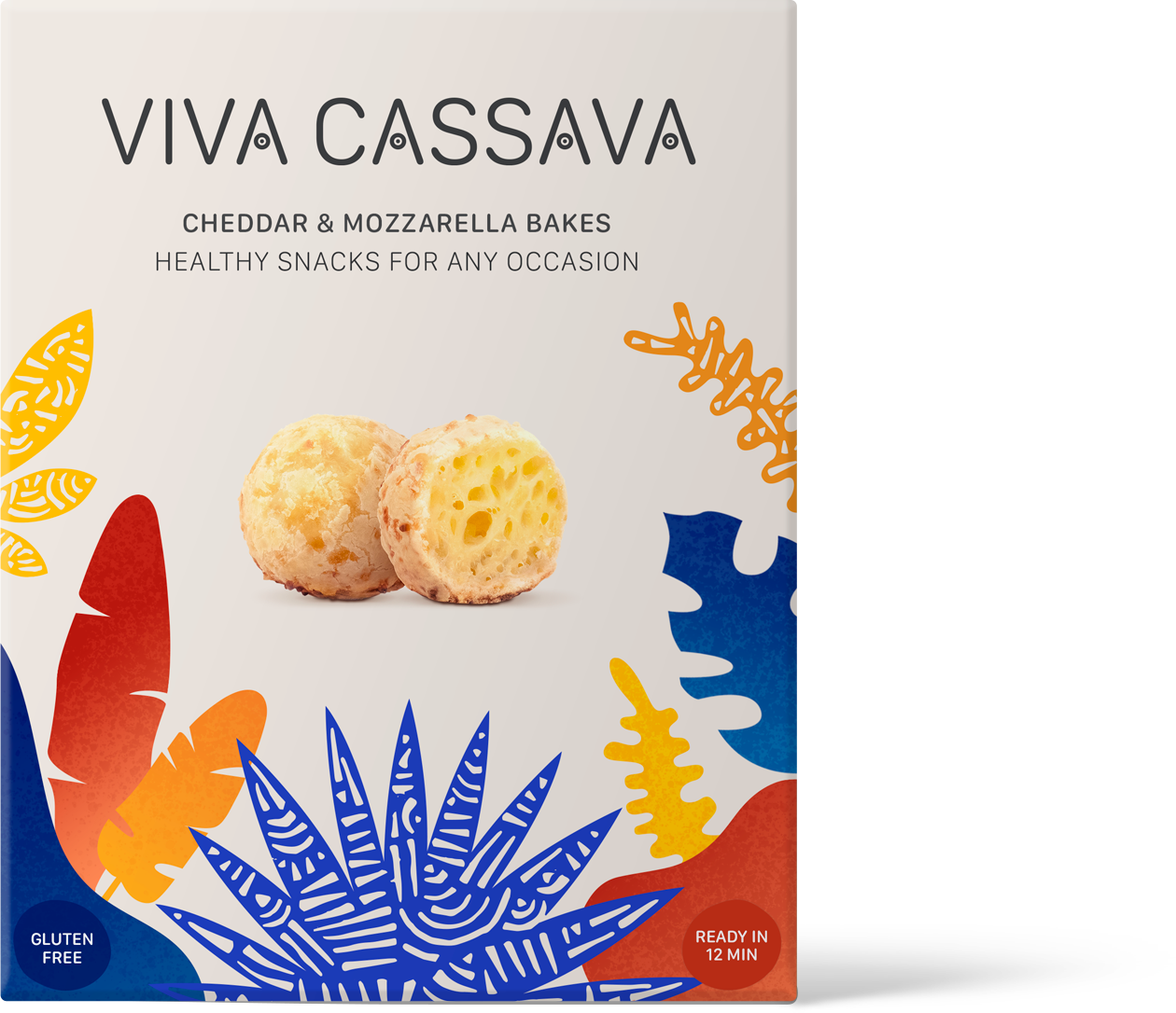 Viva Cassava Cheddar & Mozzarella Bakes