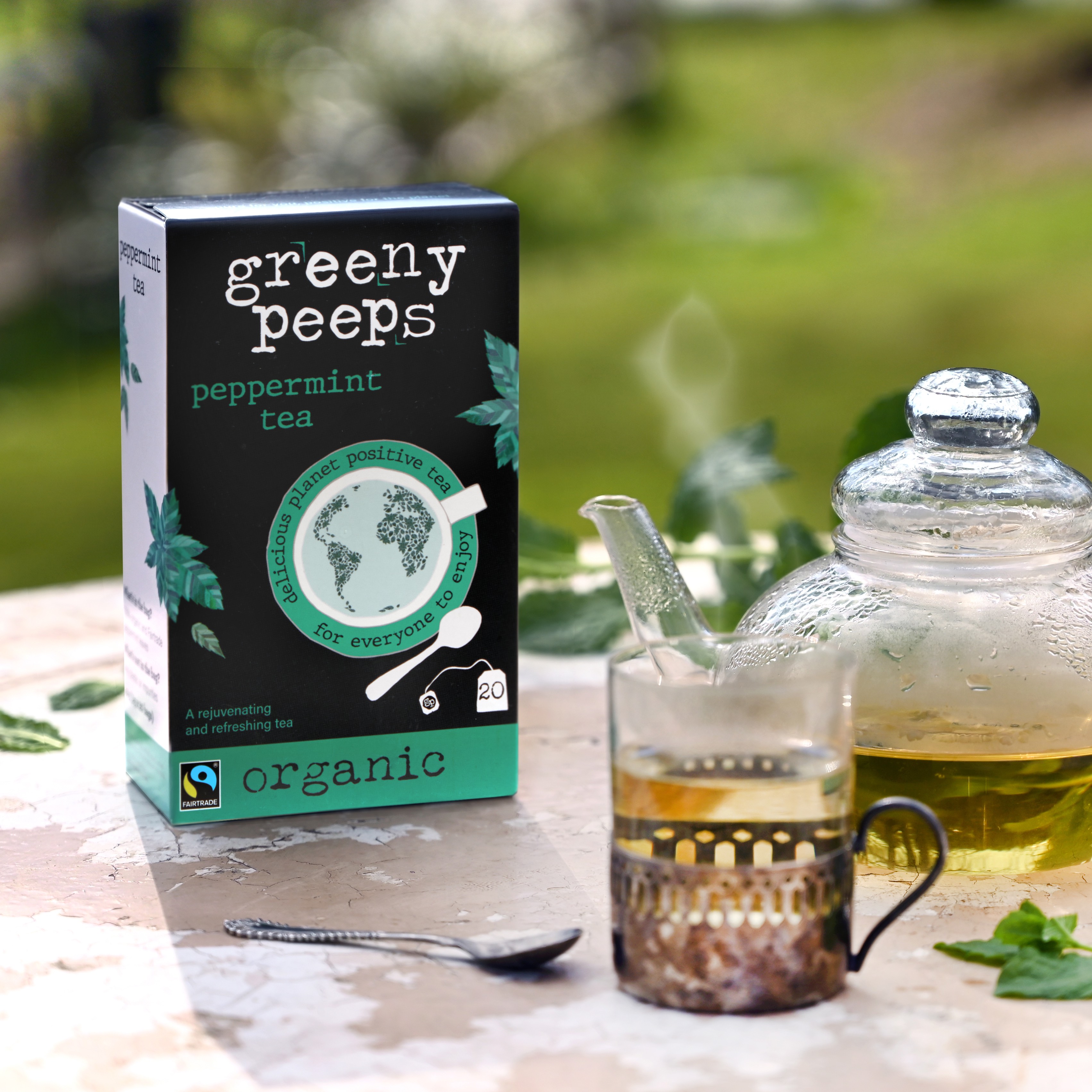 Greenypeeps Peppermint tea