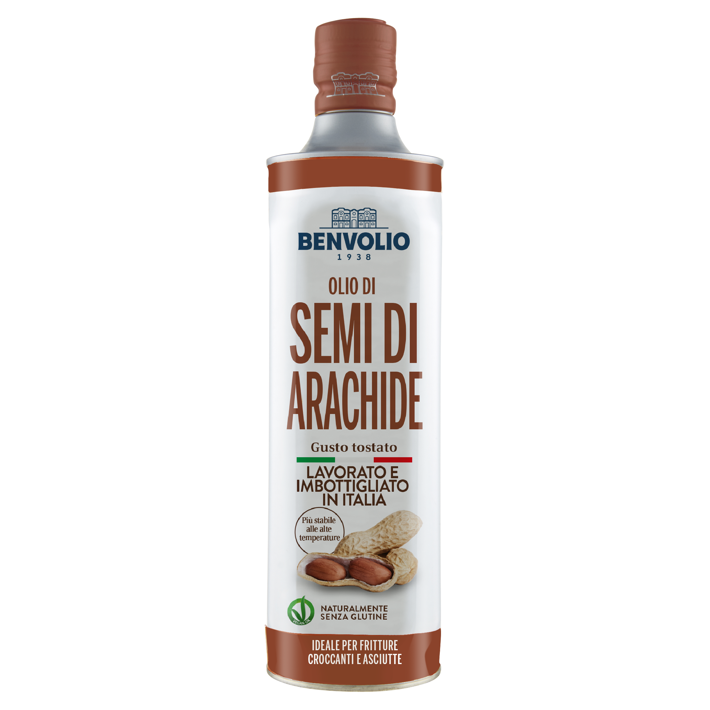 Benvolio 1938 Peanut seed oil bottled in Italy 750 ml