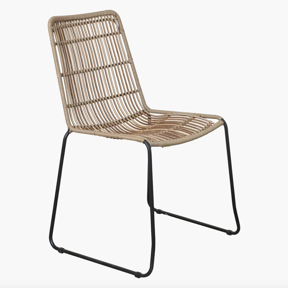 Jane Slim Outdoor Chair Natural